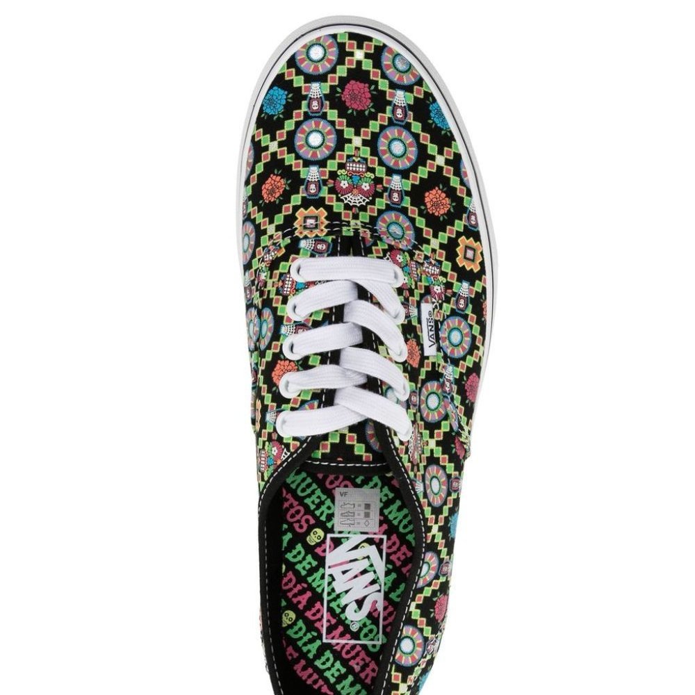 Vans Authentic Printed Slip On Low Womens Shoes Multicolor VANS 025482 NEW Sz 8 - Picture 6 of 8